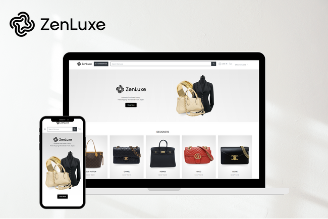 ラグジュアリーブランド専門の越境ECモール「ZenLuxe（ゼンラクス）」を3月31日（月）より開始