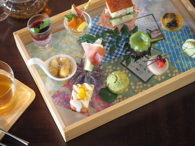 【メルキュール京都ステーション】5月1日(木)より、芽吹きの季節を楽しむ「新緑のアフタヌーンティー」が登場！