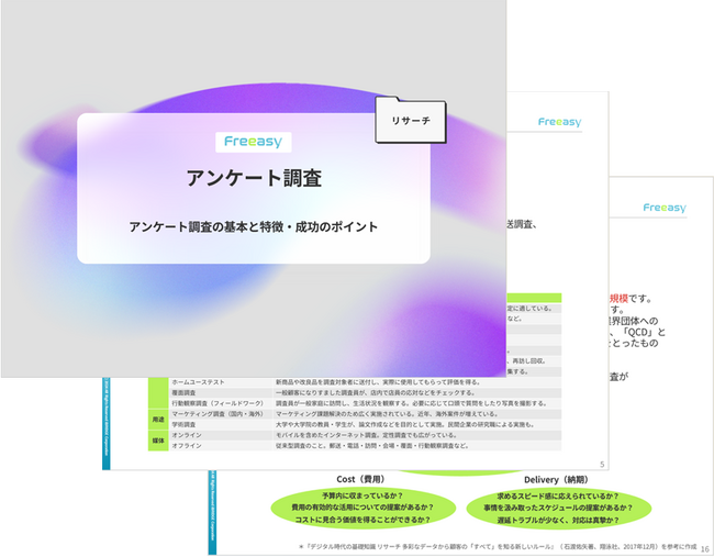『アンケート調査』に関するお役立ち資料を無料公開！