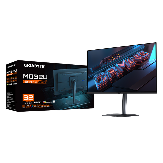 GIGABYTE社製、4K QD-OLEDモデル「MO32U」と高リフレッシュレートの21:9ウルトラワイドモデル「G34WQCP」のゲーミング液晶モニター２製品発売