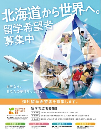 「ほっかいどう未来チャレンジ基金」第8期生の募集開始について