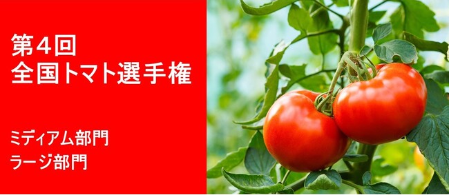 おいしい「トマト」No.1を決定　第4回全国トマト選手権　4月9日開催！