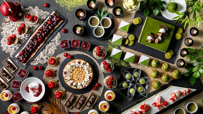 【サンシャインシティプリンスホテル】「抹茶&チェリースイーツブッフェ」