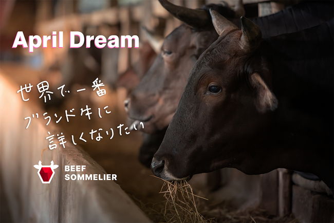 世界で一番ブランド牛に詳しくなりたい! #AprilDream