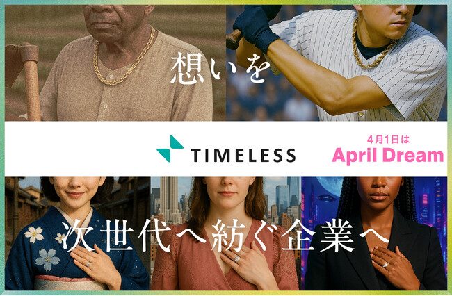 『想いを次世代へ紡ぐ企業へ』総合リユース業の株式会社タイムレスは「全世界100億人の方がどなたでもご利用できて、時や文化を越えて繋がる、“想いによりそうリユースプラットフォーム”」をご提供します。