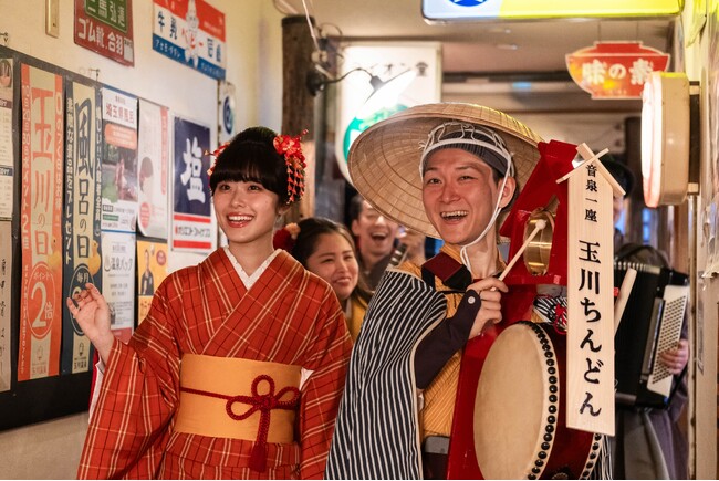 昭和レトロな温泉銭湯 玉川温泉の「玉川ちんどん屋」が、4月5日に富山市で開催される「素人チンドンコンクール」に出場
