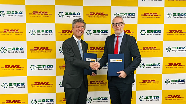 DHLサプライチェーン、三洋化成と国内物流最適化に向けた戦略的リード・ロジスティクス・パートナー(LLP)契約を締結