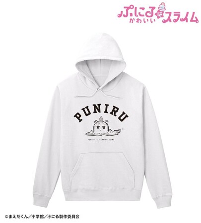 TVアニメ『ぷにるはかわいいスライム』のぷにるのかわいい カレッジパーカー、ぷにるのかわいい カレッジTシャツなどの受注を開始！！アニメ・漫画のオリジナルグッズを販売する「AMNIBUS」にて