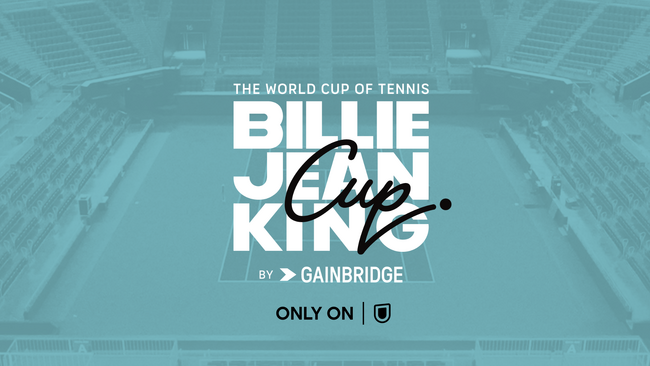 女子テニスのワールドカップ『ビリー・ジーン・キング・カップ by Gainbridge 2025 ファイナル予選 グループA（カナダ/ルーマニア/日本）』をU-NEXTで独占ライブ配信決定
