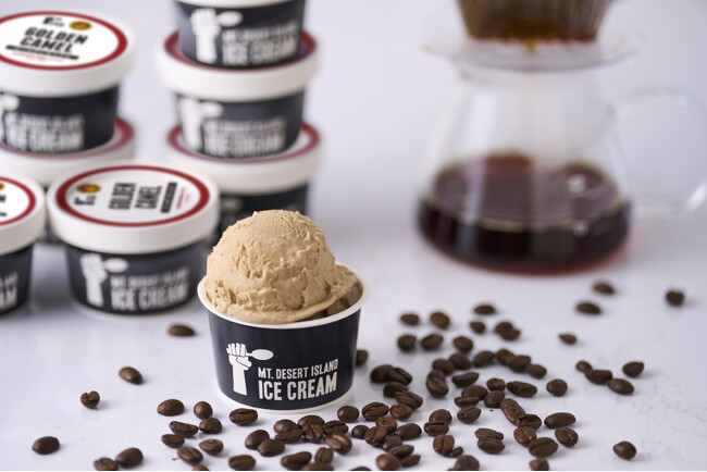 キャラバンコーヒーの看板ブレンド～Golden Camel(ゴールデンキャメル)～を使ったスペシャルアイスクリーム『MDI Golden Camel Coffee Ice Cream 』 を新発売