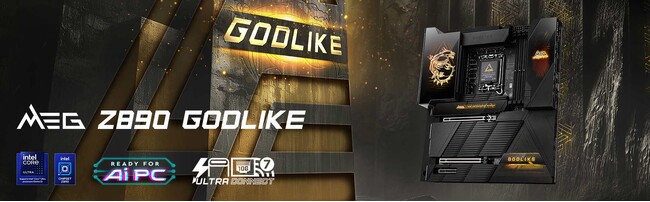 MSI、最新のIntel(R) Core(TM)Ultra プロセッサー（シリーズ2）対応のZ890チップセット搭載マザーボード「MEG Z890 GODLIKE」を発売