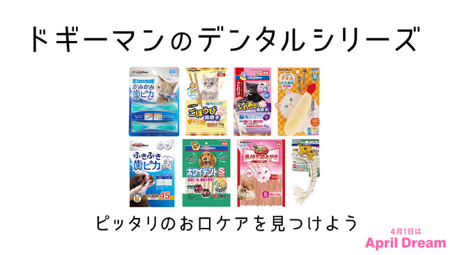 ペットのオーラルケア実施率100％を目指します！