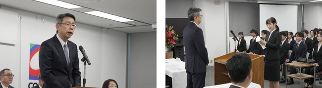 2025年度入社式を開催いたしました