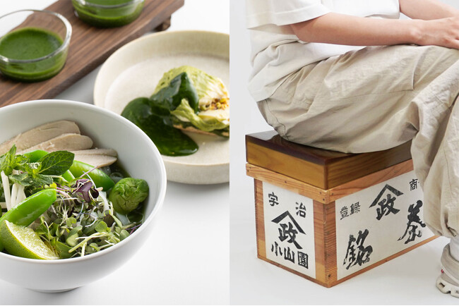 TOKYO NODE × 博展 × 山政小山園 コラボレーション！TOKYO NODE CAFEにて、抹茶を使った体験型メニューと展示を開始。