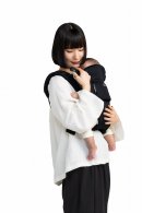 腰ベルトがなく、サッと装着。 腰ベルトがなく、サッと装着。