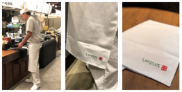 丸亀製麺の使用済みユニフォームを新たなユニフォームへアップサイクル