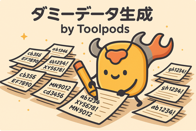 「え？一瞬でこんな大量に！？」もうデータ準備で徹夜は卒業！ダミーデータ生成ツールで、開発はもっとクリエイティブになる