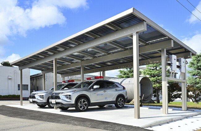 三谷産業イー・シー×三協立山×ジンコソーラー 3社コラボの両面発電ソーラーカーポートがDR認定を取得
