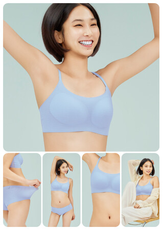 軽薄素材でぐんと涼しい！ 汗ばむ夏に向けてライトボーダー柄の「sloggi ZERO Feel(R) Light」が新登場