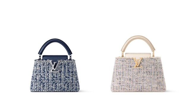 【ルイ・ヴィトン】スパンコールを散りばめたツイードが洗練された印象の新作「カプシーヌ」を発売