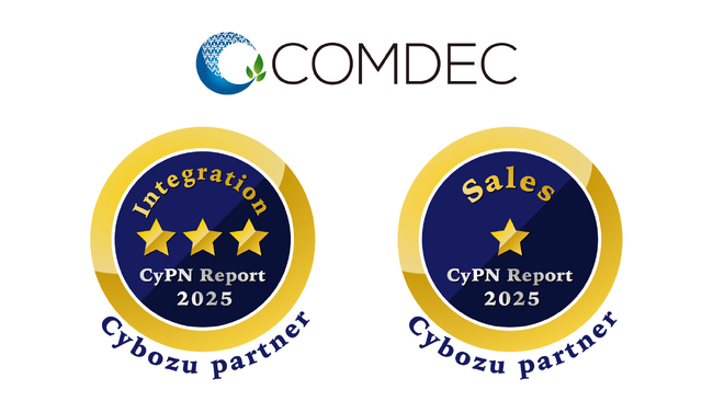 サイボウズの「CyPN Report」で星3つの評価をいただきました