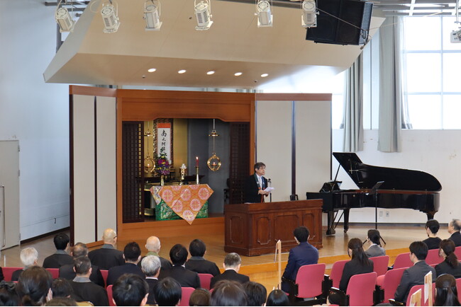 【同朋大学】2025年度入学式が挙行されました