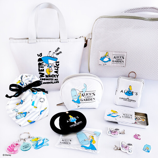 【キャンドゥ】爽やかでスタイリッシュなデザインの『ふしぎの国のアリス』コレクションが初登場