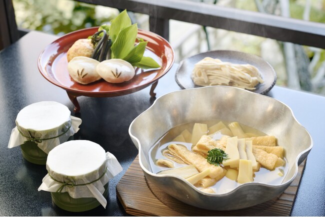 とうふ屋うかい「季節の鍋セット～竹の子と信田鍋～ 」2025年4月2日(水) から販売開始
