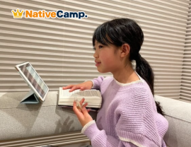 英会話レッスンを楽しむ会員　1