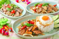 夏に向けてエネルギーチャージ！牛肉好きにはたまらないスタミナ満点の季節限定タイ料理メニューを4/1(火)～販売開始