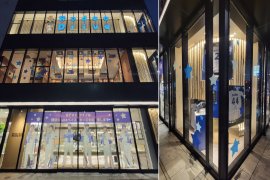 【ロデオドライブ横浜関内店】横浜DeNAベイスターズ応援特設ウィンドウラッピング 【ロデオドライブ横浜関内店】横浜DeNAベイスターズ応援特設ウィンドウラッピング