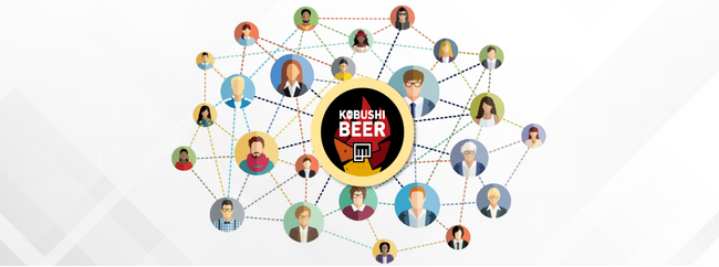 渋谷マーケター&起業家コミュニティを運営するKOBUSHI BEERのコミュニティスポンサーが50社を突破