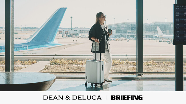 【DEAN & DELUCA】BRIEFINGとのコラボレーション“食を巡る旅”をテーマにした、初の「キャリーケース」を4月15日（火）よりオンラインストアにて限定発売