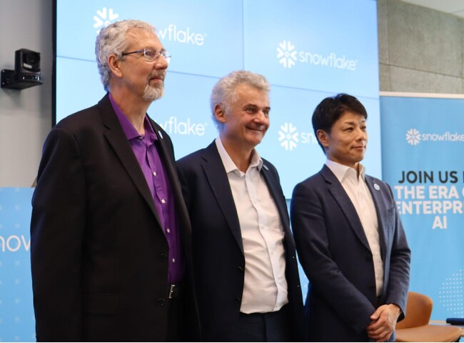 【Wrap Up】Snowflake、創業者が語る ”AI時代のデータ戦略” 記者説明会を開催