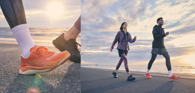 ASICS Walking「WELLNESS WALKER」シリーズから長距離ウォーキングを支える機能を充実させた「GEL-RIDEWALK 2」を発売