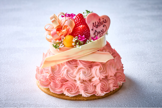 ケーキとともに日頃のありがとうを伝えよう【期間・数量限定】母の日ケーキ「スイート・トピアリー」