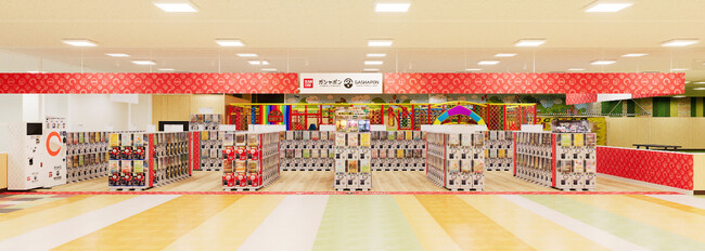 バンダイ公式の「ガシャポン」大型専門店が登場『ガシャポンバンダイオフィシャルショップ』ゆめタウンサンピアン店　2025年4月4日(金)オープン！
