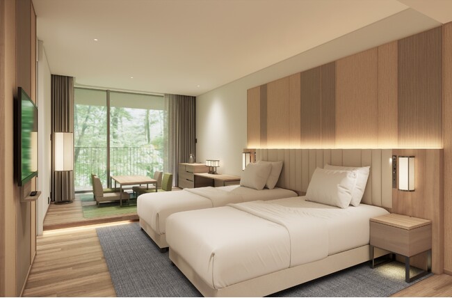 ［ご予約開始］全30室 天然温泉ビューバス付き新館 2025年9月２日開業 New Wing OPEN on September 2nd