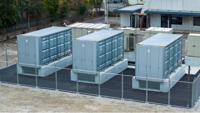 NTTアノードエナジーの「福岡若松蓄電所」が竣工