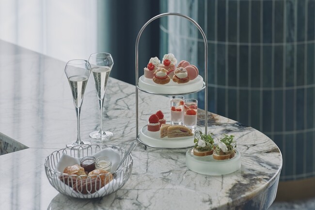 モダンフレンチ「MAISON VERTE」でいちごのアフタヌーンティーがスタート。
