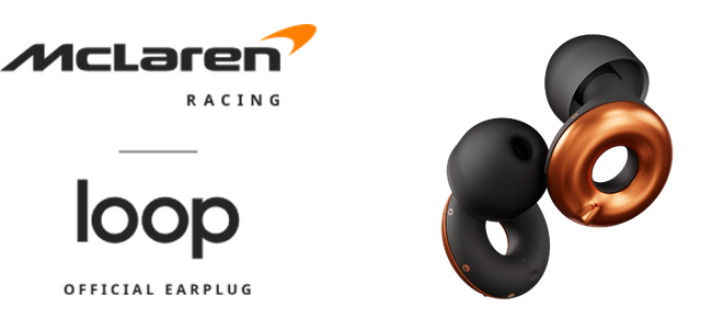 イヤーウェアブランドLoopとマクラーレン・フォーミュラ1チームがパートナーシップ契約を締結
