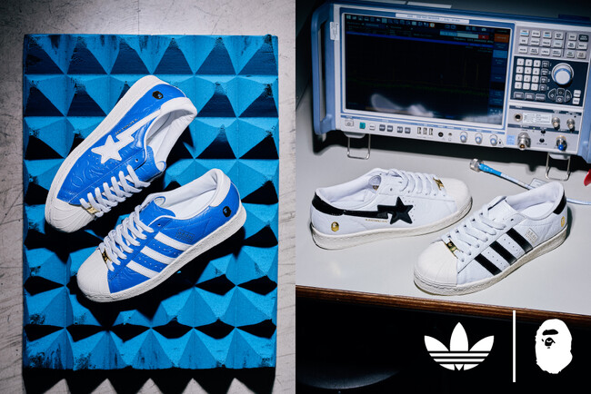 adidas × A BATHING APE(R)︎から最新コラボ「BAPE(R) SSTR PACK」が登場