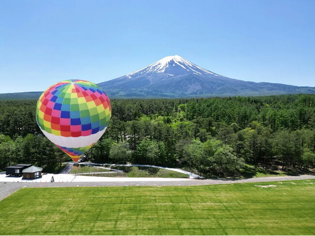 4月20日(日)富士山の麓で熱気球に乗ろう！山梨県・富士五湖「富士すばるランド」で“熱気球搭乗体験イベント”を初開催！