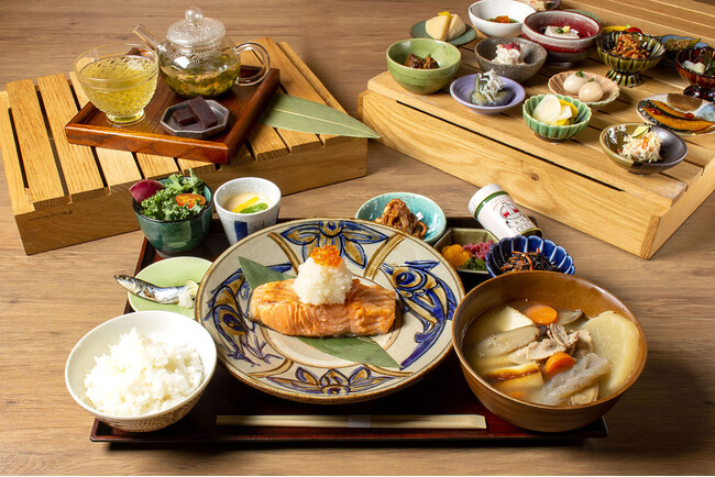 『旅先の贅沢な御膳』をコンセプトにしたワクワクする和食堂 ヨロコビノが羽沢横浜国大駅前『複合商業施設 HAZAAR ～ハザール～』に４月９日オープン