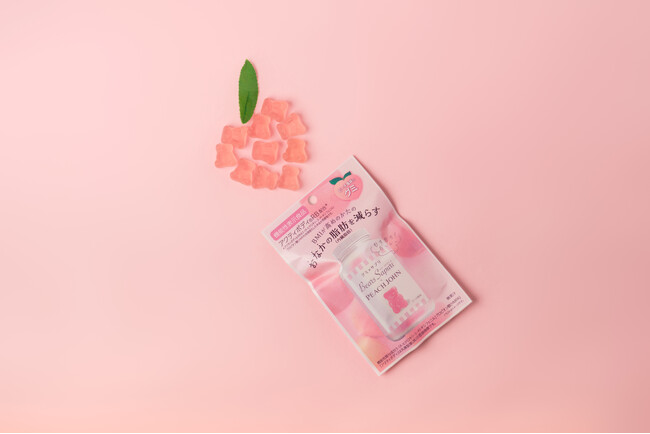 人気ブランド「PEACH JOHN」とコラボ！「ベアーズサプリ×PEACH JOHN ピーチ風味」を2025年4月8日（火）に新発売いたします。