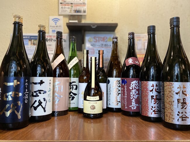 【希少酒プラン ￥3,000】十四代・新政・而今・花陽浴・飛露喜の5種飲み比べができる『希少酒5種+飲み放題付きプラン』｜4月12日(土)～4月30日(水)、日本酒原価酒蔵「新宿東口店」にて開催！