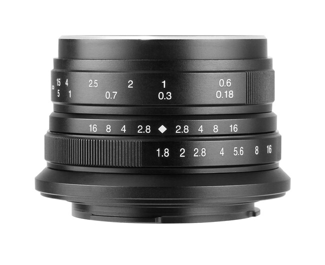 七工匠 7Artisans 25mm F1.8 ニコンZ APS-C ブラック 発売