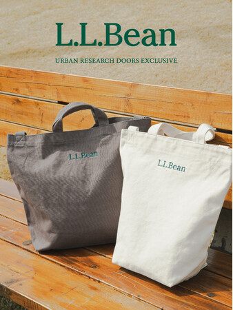 L.L.Bean × URBAN RESEARCH DOORS この春夏マストな別注ショルダートート2型が予約開始！！