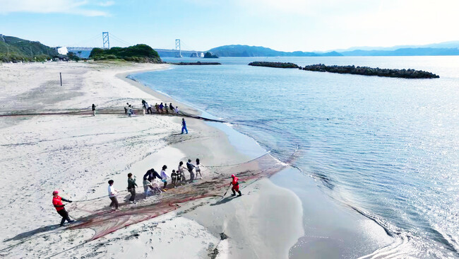 GW アオアヲ地引網！獲った魚は海鮮丼や炭火焼♪あおぞら朝食【小学生半額・幼児無料】5/3～5 宿泊限定