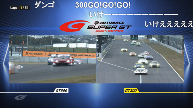 国内最大級のモータースポーツイベント「SUPER GT」2025シリーズ全8戦を4/12よりニコニコで生中継